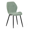 Jídelní židle, zelená, látka, CT-285 GRN2