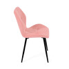 Jídelní židle, růžová, látka, CT-285 PINK2