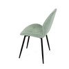 Jídelní židle, zelená, látka, CT-285 GRN2