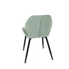 Jídelní židle, zelená, látka, CT-285 GRN2