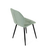 Jídelní židle, zelená, látka, CT-285 GRN2