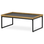 Konferenční stolek 100x60x39cm, mdf, dub, CT-611 OAK
