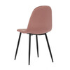 Jídelní židle, růžová, sametová látka, CT-971 PINK4