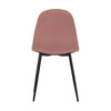 Jídelní židle, růžová, sametová látka, CT-971 PINK4