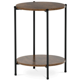 Odkládací stolek 44x44x56cm, mdf, old wood, CT-G1005 OLW