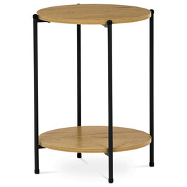 Odkládací stolek 44x44x56cm, mdf, divoký dub, CT-G1005 OAK