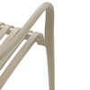 Zahradní židle plast, béžová, CT-X7029 CAP