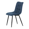 Jídelní židle, modrá, látka, DCL-193 BLUE2