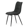 Jídelní židle, šedá, látka, DCL-193 GREY2