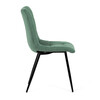 Jídelní židle, zelená, látka, DCL-193 GRN2
