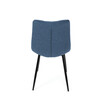 Jídelní židle, modrá, látka, DCL-193 BLUE2