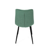 Jídelní židle, zelená, látka, DCL-193 GRN2