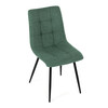 Jídelní židle, zelená, látka, DCL-193 GRN2