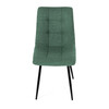 Jídelní židle, zelená, látka, DCL-193 GRN2