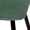 Jídelní židle, zelená, látka, DCL-193 GRN2