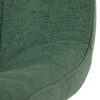 Jídelní židle, zelená, látka, DCL-193 GRN2