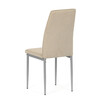 Jídelní židle, béžová, látka, DCL-379 BG2