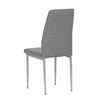 Jídelní židle, šedá, látka, DCL-379 GREY2