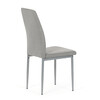 Jídelní židle, šedá, látka, DCL-379 LAN2