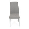 Jídelní židle, šedá, látka, DCL-379 LAN2