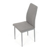 Jídelní židle, šedá, látka, DCL-379 LAN2