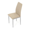Jídelní židle, béžová, látka, DCL-379 BG2