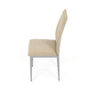 Jídelní židle, béžová, látka, DCL-379 BG2