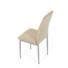 Jídelní židle, béžová, látka, DCL-379 BG2