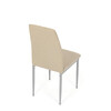 Jídelní židle, béžová, látka, DCL-379 BG2