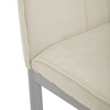Jídelní židle, béžová, látka, DCL-379 CRM2