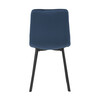 Jídelní židle, modrá, sametová látka, DCL-973 BLUE4