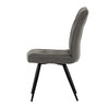 Jídelní židle, šedá, látka vintage, DCL-D1250 GREY3