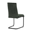 Jídelní židle, zelená, samet vintage, DCL-D1275 GRN4