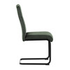 Jídelní židle, zelená, samet vintage, DCL-D1275 GRN4