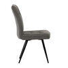Jídelní židle, šedá, látka vintage, DCL-D1250 GREY3
