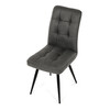 Jídelní židle, šedá, látka vintage, DCL-D1250 GREY3