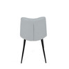 Jídelní židle, šedá, látka, DCL-L1094 SIL2