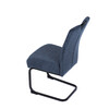 Jídelní židle, modrá, látka, DCL-E2008 BLUE2
