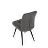 Jídelní židle, šedá, látka vintage, DCL-D1250 GREY3