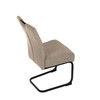 Jídelní židle, béžová, látka, DCL-E2008 CRM2