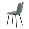Jídelní židle, zelená, látka, DCL-V2017 GRN2
