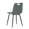 Jídelní židle, zelená, látka, DCL-V2017 GRN2