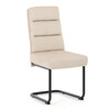 Jídelní židle, béžová, látka, DCL-P3107 CRM2