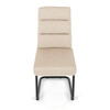 Jídelní židle, béžová, látka, DCL-P3107 CRM2