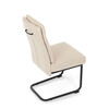 Jídelní židle, béžová, látka, DCL-P3107 CRM2