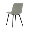 Jídelní židle, zelená, sametová látka, DCL-X7015 GRN2