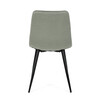 Jídelní židle, zelená, sametová látka, DCL-X7015 GRN2