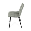 Jídelní židle, zelená, sametová látka, DCL-X7015 GRN2