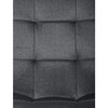 Jídelní židle, šedá, sametová látka, DCL-X7015 GREY2