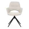 Jídelní židle, krémová, látka, DCH-D1320 CRM2